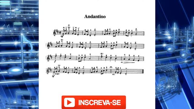 Andantino - Suzuki - l Acompanhamento l смотреть онлайн