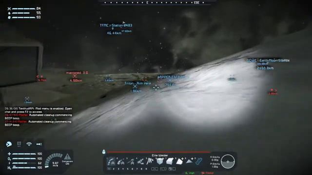Triton W1D3 large ship capture смотреть онлайн