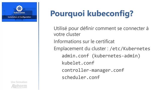 C'est quoi Kubeconfig? - Vidéo Tuto смотреть онлайн