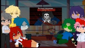 реакция 13 карт на песни санса:  "смертельный суд" и "judgiment"