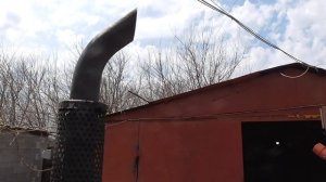 Турбо-Выхлоп на Китайский Трактор ! Установка Свистка !