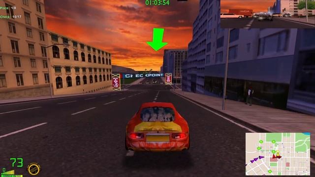 Midtown Madness 2 - Sunset Crisis - Golden Gate Racepack Checkpoint[Professional] смотреть онлайн