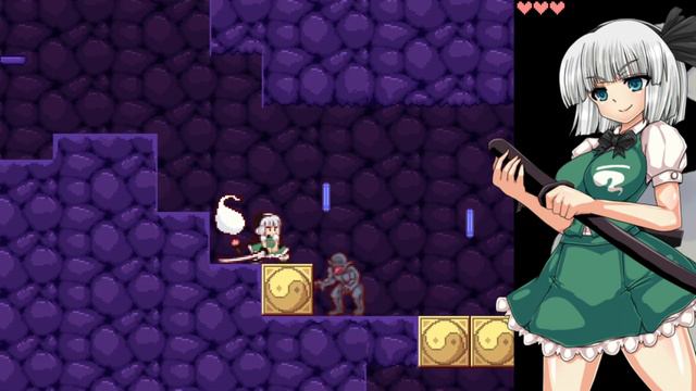 Youmu Konpaku And Dungeon Of Lewd Creatures - Gameplay