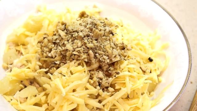Салат с курицей и ананасами ОЧЕНЬ КРАСИВЫЙ/ Очень вкусный рецепт/ Готовлю с любовью смотреть онлайн