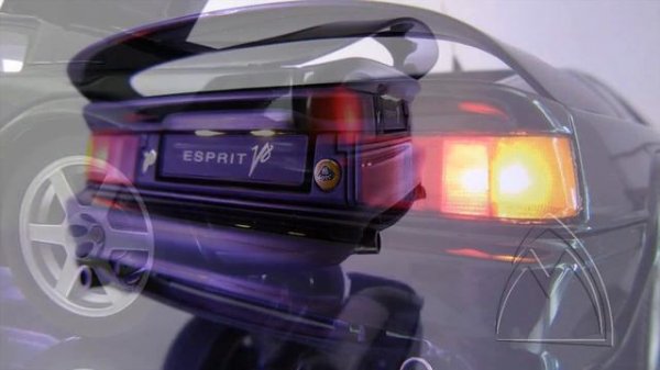 1/18 diecast AUTOart - Lotus Esprit - Scale Model Car with LED Lights