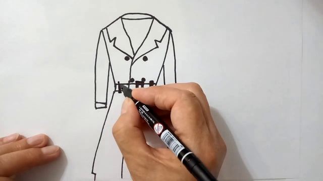 How to draw a cape. Как нарисовать плащ. смотреть онлайн