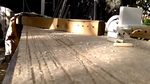 Кондуктор для сверления. Ряд шкантов. смотреть онлайн