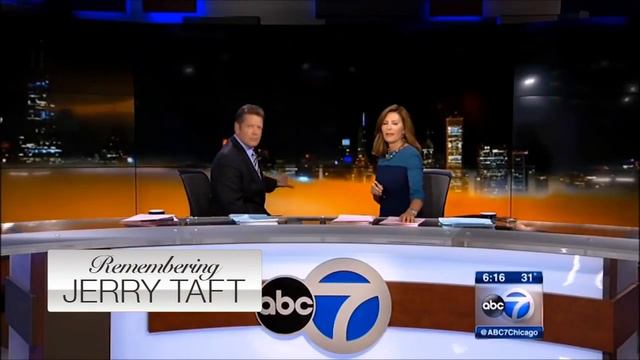 ABC7 Chicago Anchor Alan Krashesky shares memories of Jerry Taft смотреть онлайн