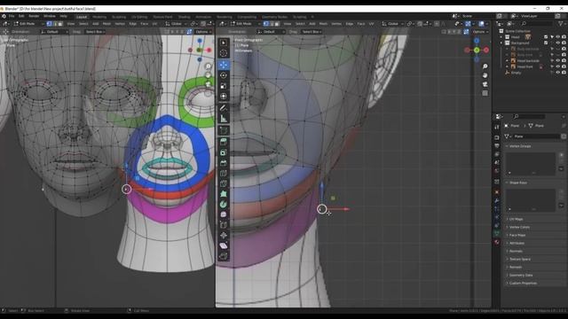 [Blender 3D - Timelapse] Создание персонажа. Часть 2. смотреть онлайн