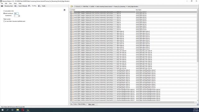 How to batch rename frames in Windows with Rename Master смотреть онлайн