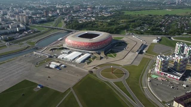 DJI Mini 2 - Города России, Саранск, Мордовия - Арена смотреть онлайн