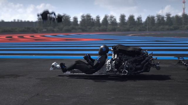 1824-сильный Bugatti Bolide — Превращение из Bugatti Chiron смотреть онлайн