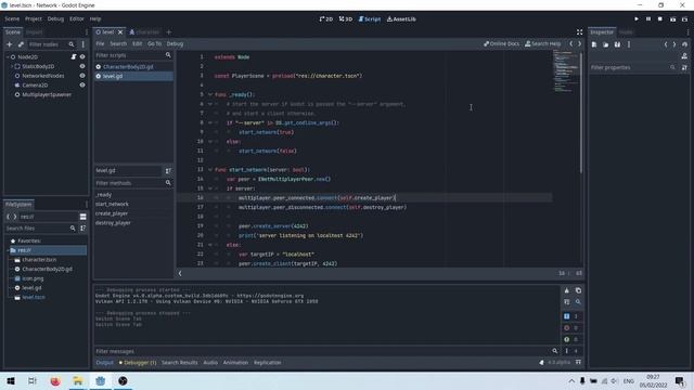 Godot 4's New Networking Nodes смотреть онлайн