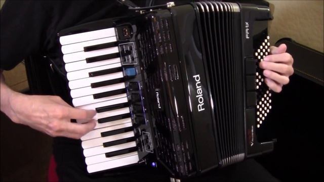Roland FR 1x digital accordion, 3 songs, Dale Mathis Accordion смотреть онлайн