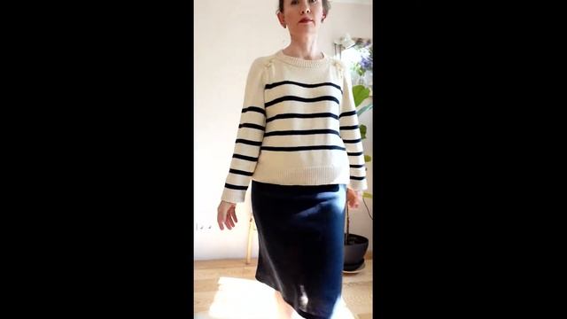 Готовое изделие / Летнее вязание / Тельняшка смотреть онлайн