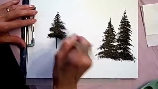 Paint a tree by Mary Hildesheim смотреть онлайн