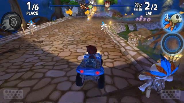 Rez Vs 6 Vehicle Team | Beach Buggy Racing 2 Android Game Play #37 смотреть онлайн