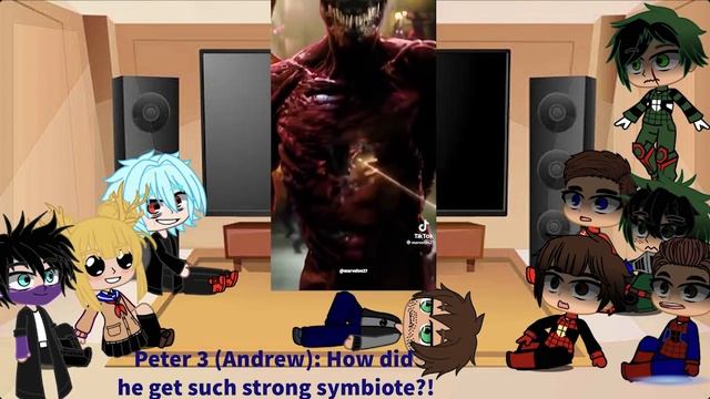 Deku, Spideys and some guests react to Venom смотреть онлайн