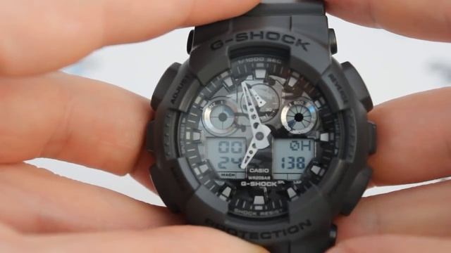 Casio G-SHOCK GA-100CF-8A - Как настроить часы Casio | Watch-Forum.RU смотреть онлайн