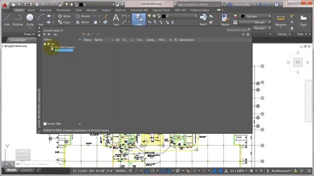 AutoCAD Group Layer Filters смотреть онлайн