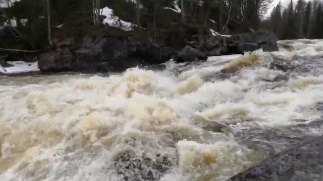 Водопад падун на реке Канда смотреть онлайн