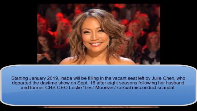 Dancing with the Stars' Carrie Ann Inaba to Replace Julie Chen on The Talk смотреть онлайн