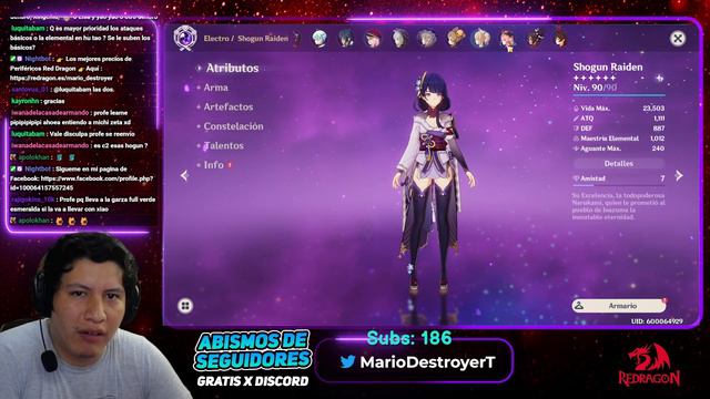 CASI MUER# CON ESTE ABISMO PERO LO OPTIMIZE AL 200% | ANALISIS DE CUENTA GENSHIN IMPACT смотреть онлайн