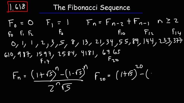 Mathematics - Fibonacci Sequence and the Golden Ratio смотреть онлайн