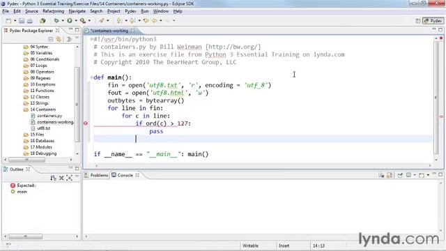 1404 Operating on character data with bytes and byte arrays (pls support me смотреть онлайн