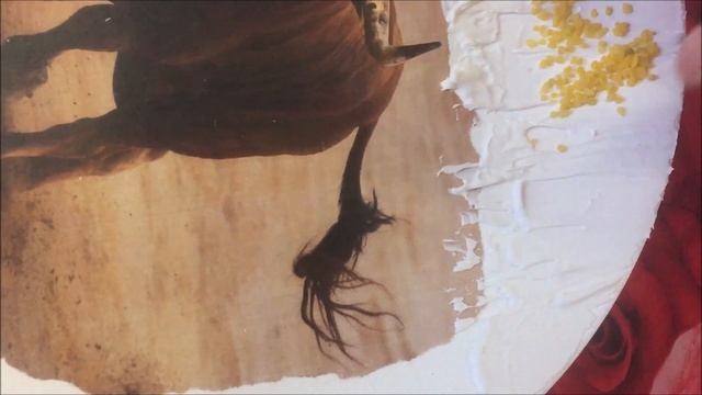 DYI. Декор тарелки. Год быка. Просто, быстро, главное - желание творить. смотреть онлайн