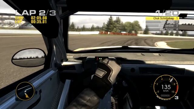 Racedriver GRID///Touring Cars Race @Nürburing///BMW 320 SI///60FPS смотреть онлайн