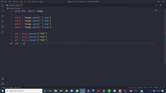 Images To PDF Converter Using Python | Python Project Tutorial смотреть онлайн