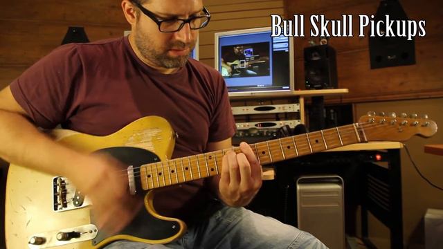 Lollar vs Nocaster 51 vs Bull Skull - Tele pickup comparison смотреть онлайн