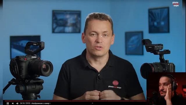 Огненный Стрим Canon C70 VS SONY FX3 ! (Смотрим PhotoWebExpo)