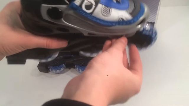 Коньки роликовые раздвижные Action PW-330 смотреть онлайн