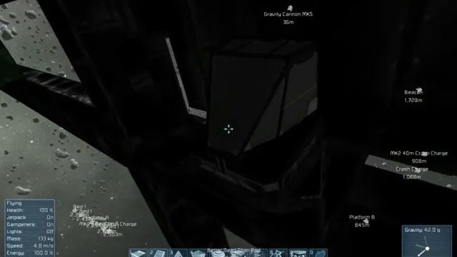 Space Engineers - Crash Charge MK2 Prototype смотреть онлайн