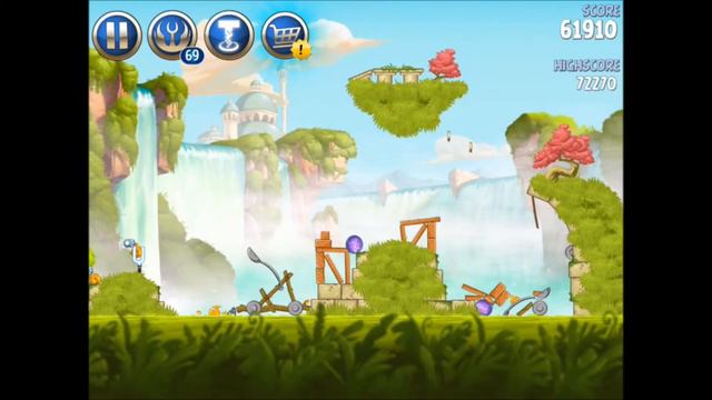 Angry Birds Star Wars 2 B1-S3 Naboo Invasion 3 Star смотреть онлайн