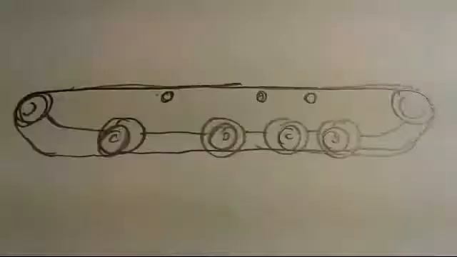 КАК НАРИСАВАТЬ ТАНК КВ-2 (рисуем по этапам) смотреть онлайн