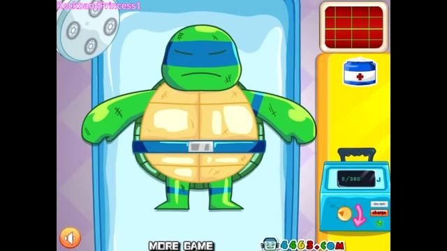 Teenage Mutant Ninja Turtles Games for Kids - Ninja Turtle Doctor Game смотреть онлайн