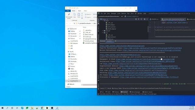 YouTube Video Downloader with Python Selenium смотреть онлайн