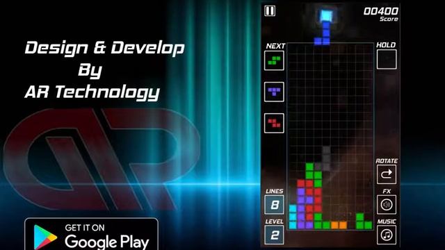 Classic Block Break 2 - Tetris Android Game trailer смотреть онлайн