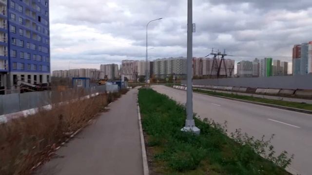 Москва 3246 улица Маршала Ерёменко, улица Вертолётчиков осень вечер смотреть онлайн