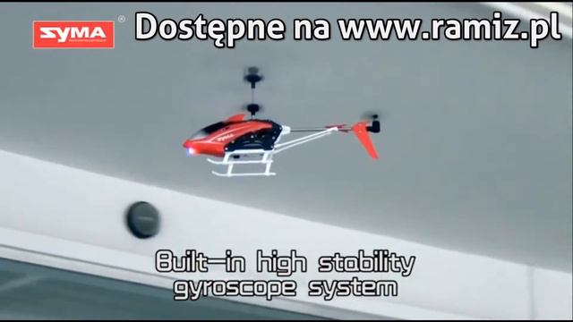 Metalowy helikopter SYMA S5 SPEED żyroskop - RAMIZ