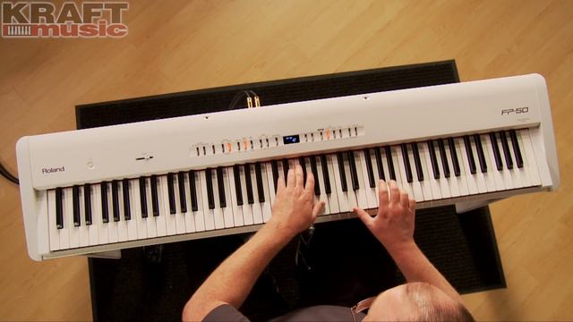 Kraft Music - Roland FP-50 Performance with James Day смотреть онлайн