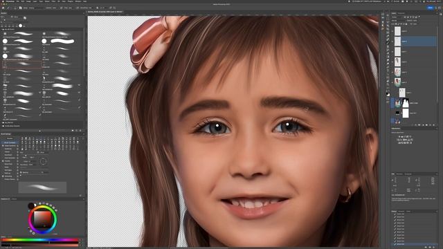 [Speedorial] Дитячий портрет у стилі Dreamart смотреть онлайн