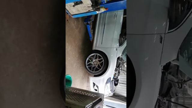 Установка винтовой подвески BC Racing h-21 на Passat CC смотреть онлайн