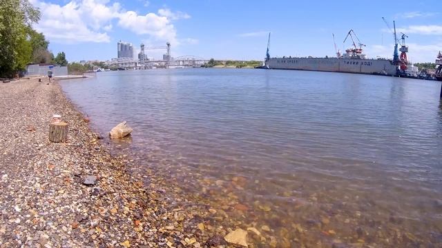 2K Ростов-на-Дону. РОСТОВ-БЕРЕГ. ГРЕМУЧКА. РЕКА. ASMR смотреть онлайн