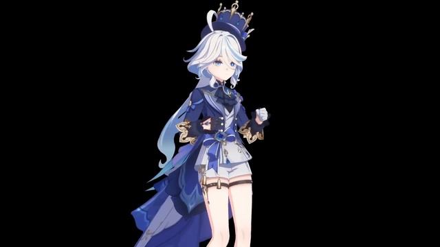 Furina doing the Lethal Company Dance for ONE HOUR (Animation) | Genshin Impact Meme смотреть онлайн