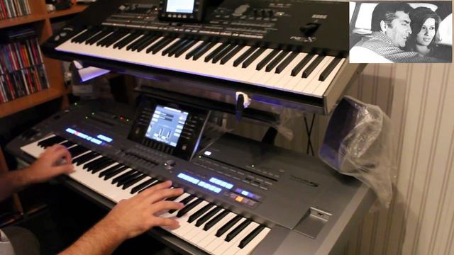 Soltane Ghalbha Piano Cover Keyboard | Tyros 5 Korg Pa3X   Aref -   | لیلا فروهر- سلطان قلبها