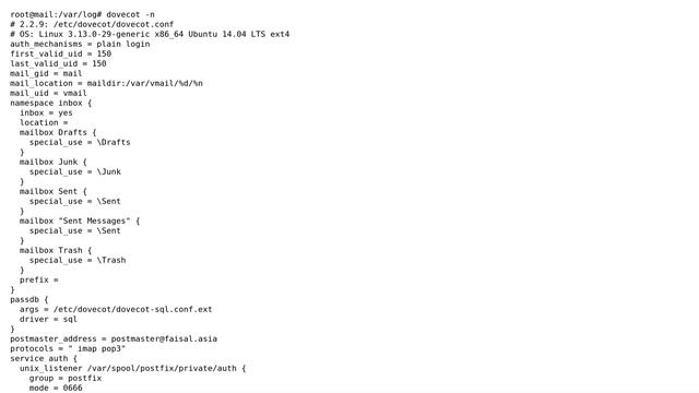 Ubuntu PostFix + Dovecot mail server смотреть онлайн